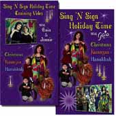Sing 'n Sign Holiday Time VHS, DVD & Instructional